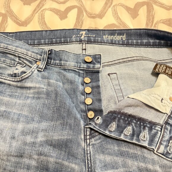 $574 Authentic 7 FOR ALL MANKIND & LULULEMON Men's Jeans & Trousers Sz.36 - Picture 8 of 12